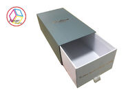 Coloured Cardboard Gift Boxes Gleamy Gold Foil Stamping Eco - Friendly